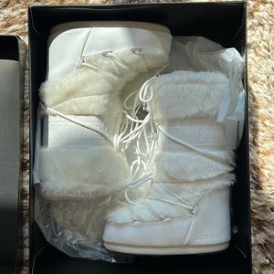 Moon Boot Icon Tall Faux Fur